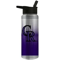 Colorado Rockies Team Logo 24oz. Personalized Jr. Thirst Water Bottle