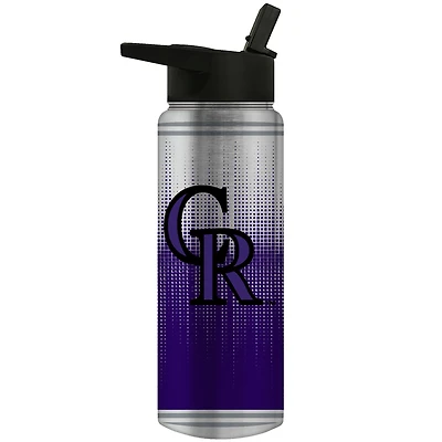 Colorado Rockies Team Logo 24oz. Personalized Jr. Thirst Water Bottle