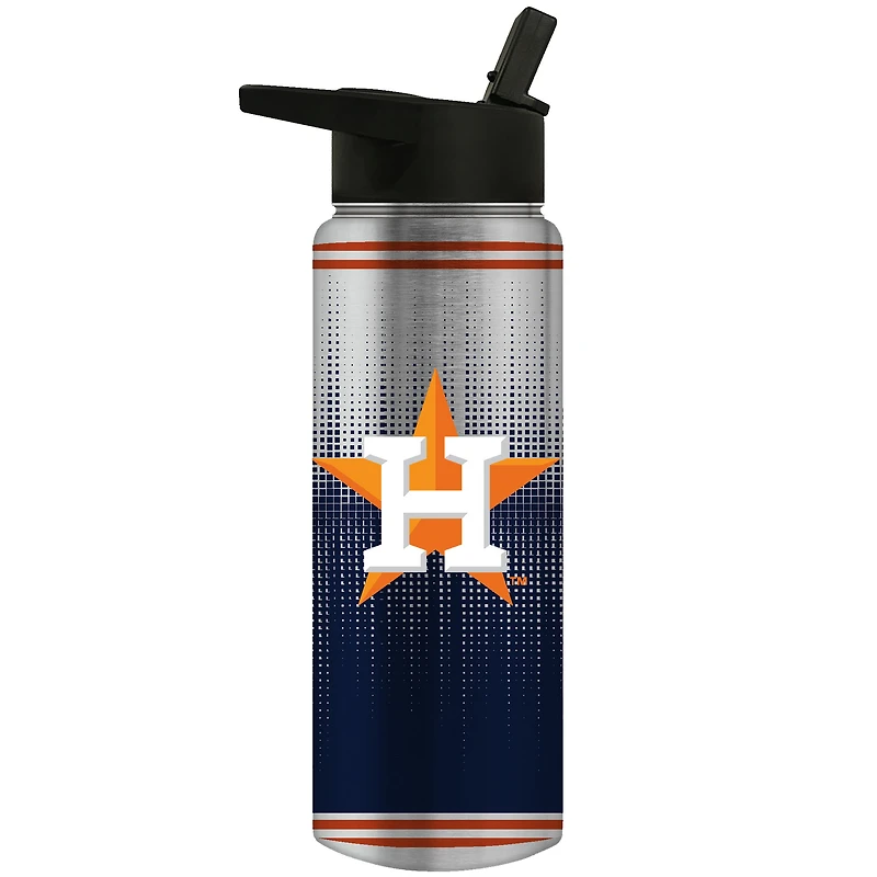 Houston Astros Team Logo 24oz. Personalized Jr. Thirst Water Bottle
