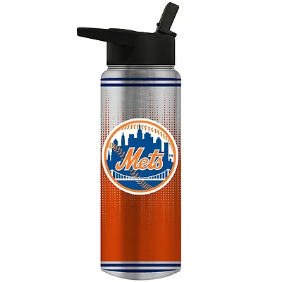 New York Mets Team Logo 24oz. Personalized Jr. Thirst Water Bottle