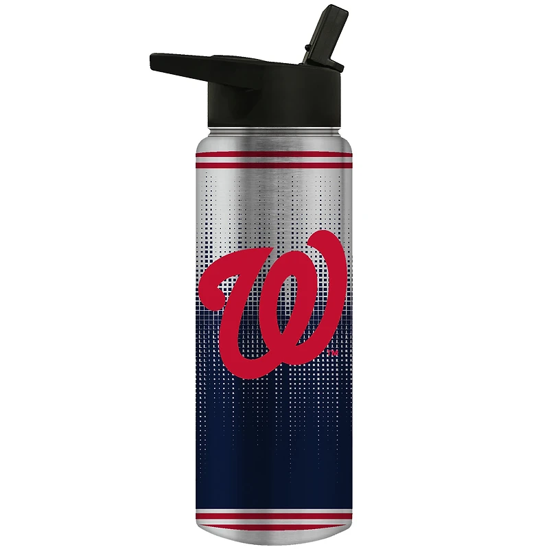 Washington Nationals Team Logo 24oz. Personalized Jr. Thirst Water Bottle