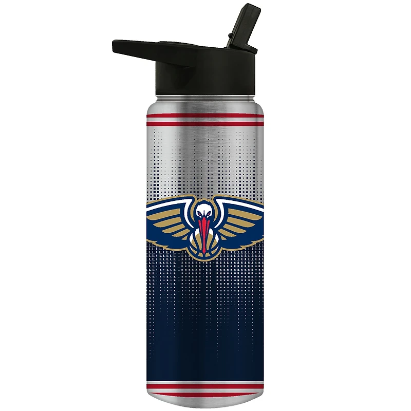 New Orleans Pelicans Team Logo 24oz. Personalized Jr. Thirst Water Bottle