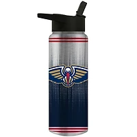 New Orleans Pelicans Team Logo 24oz. Personalized Jr. Thirst Water Bottle
