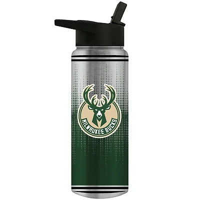 Milwaukee Bucks Team Logo 24oz. Personalized Jr. Thirst Water Bottle