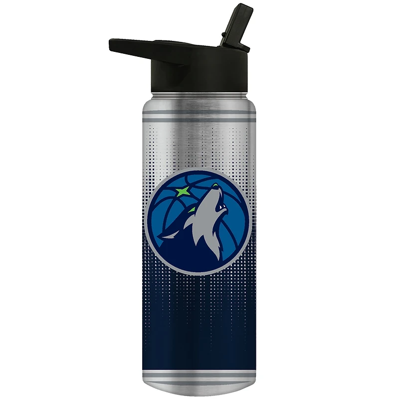 Minnesota Timberwolves Team Logo 24oz. Personalized Jr. Thirst Water Bottle