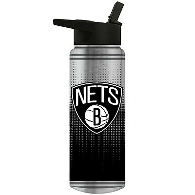 Brooklyn Nets Team Logo 24oz. Personalized Jr. Thirst Water Bottle