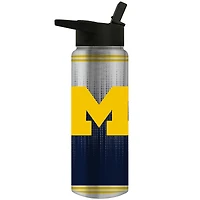 Michigan Wolverines Team Logo 24oz. Personalized Jr. Thirst Water Bottle