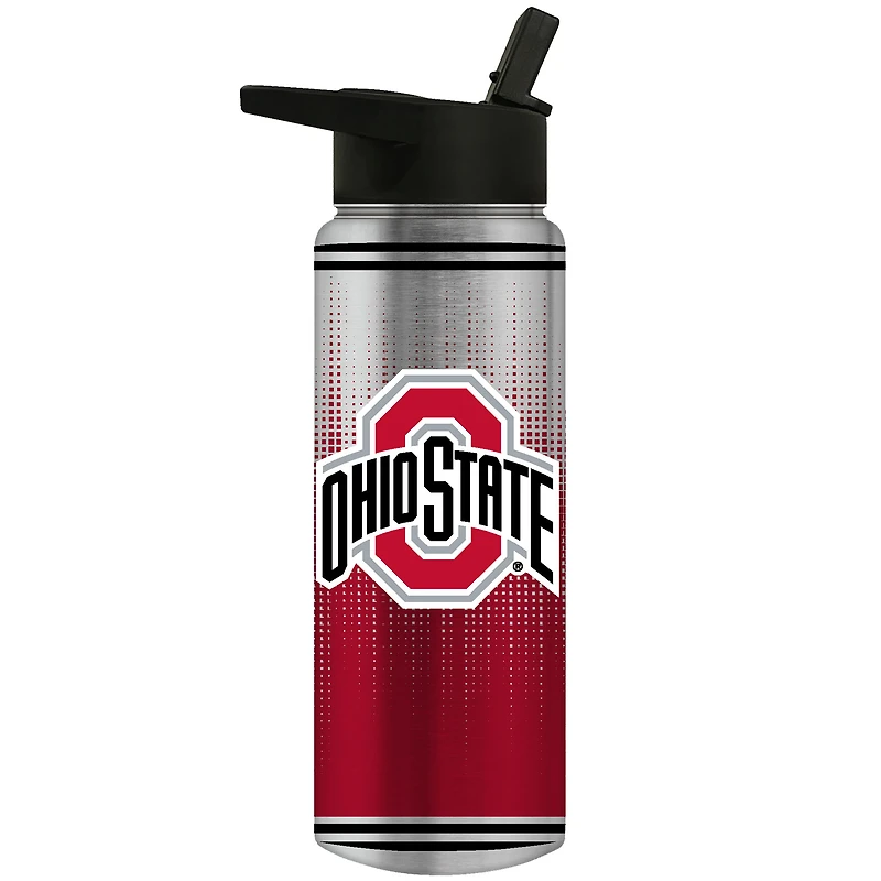 Ohio State Buckeyes Team Logo 24oz. Personalized Jr. Thirst Water Bottle