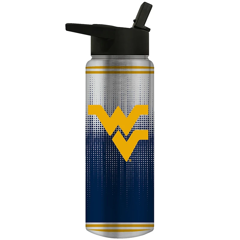 West Virginia Mountaineers Team Logo 24oz. Personalized Jr. Thirst Water Bottle
