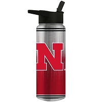 Nebraska Huskers Team Logo 24oz. Personalized Jr. Thirst Water Bottle