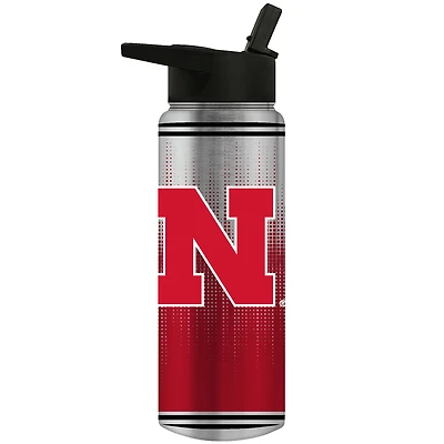 Nebraska Huskers Team Logo 24oz. Personalized Jr. Thirst Water Bottle