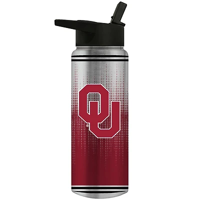 Oklahoma Sooners Team Logo 24oz. Personalized Jr. Thirst Water Bottle
