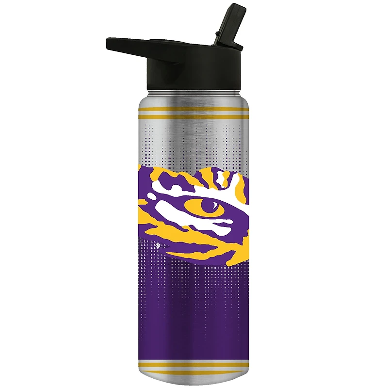LSU Tigers Team Logo 24oz. Personalized Jr. Thirst Water Bottle