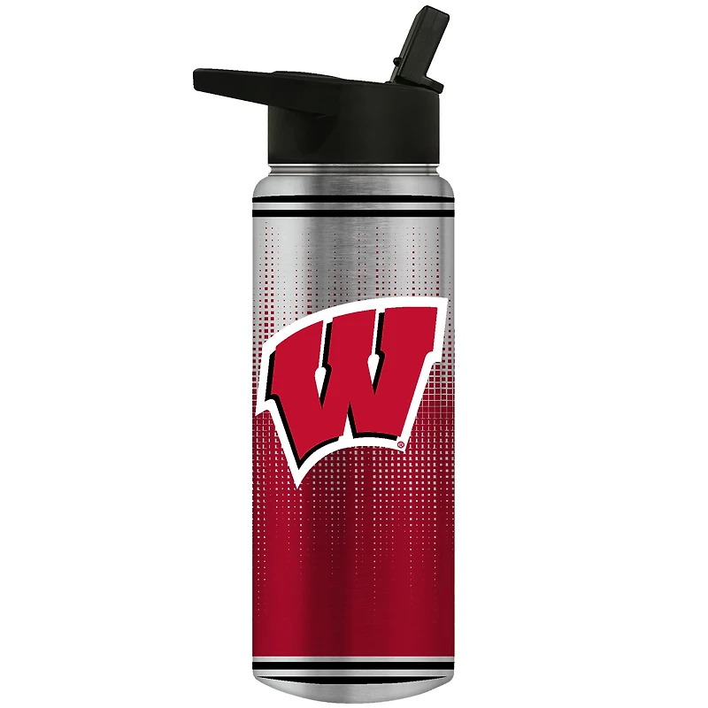Wisconsin Badgers Team Logo 24oz. Personalized Jr. Thirst Water Bottle