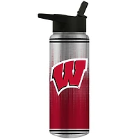 Wisconsin Badgers Team Logo 24oz. Personalized Jr. Thirst Water Bottle