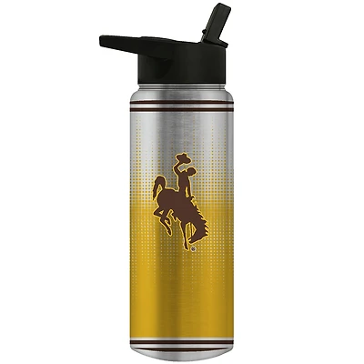 Wyoming Cowboys Team Logo 24oz. Personalized Jr. Thirst Water Bottle