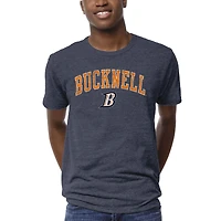 Men's League Collegiate Wear Heather Navy Bucknell Bison 1965 Victory Falls T-Shirt