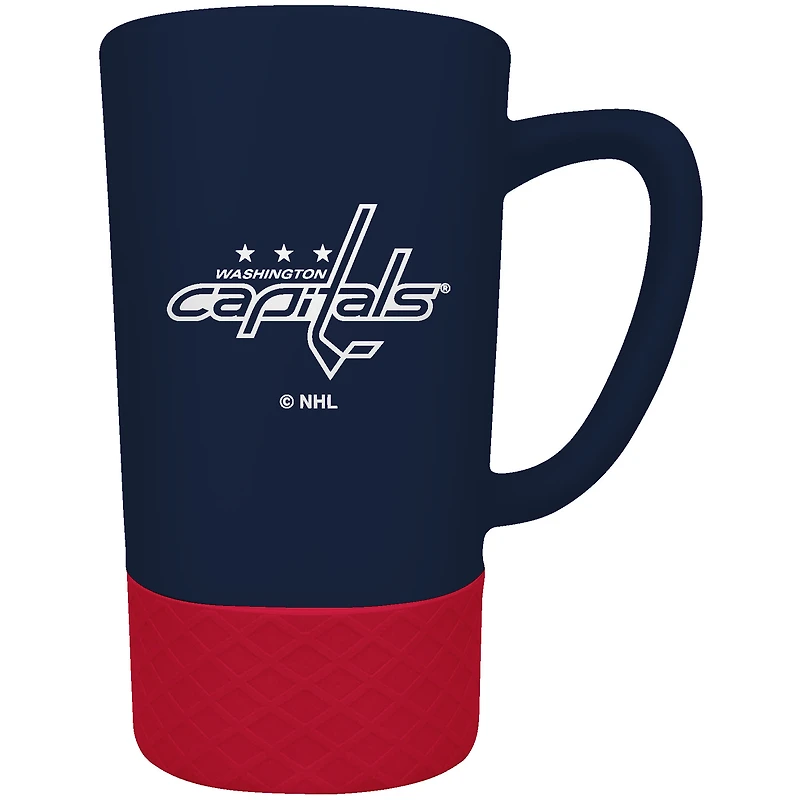 Washington Capitals Team Logo 16oz. Laser Etched Jump Mug