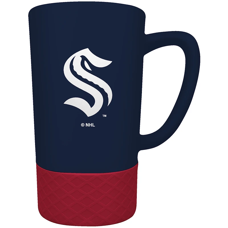 Seattle Kraken Team Logo 16oz. Laser Etched Jump Mug