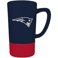 New England Patriots Team Logo 16oz. Laser Etched Jump Mug