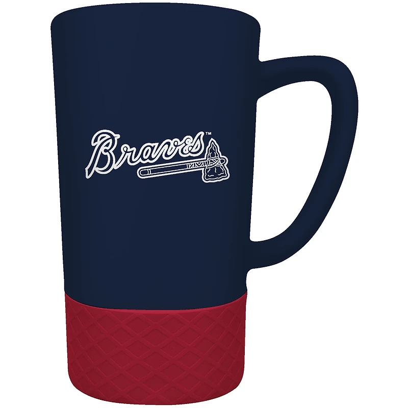 Atlanta Braves Team Logo 16oz. Laser Etched Jump Mug