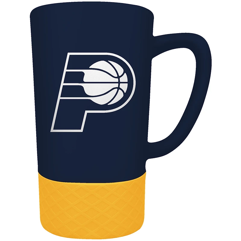 Indiana Pacers Team Logo 16oz. Laser Etched Jump Mug