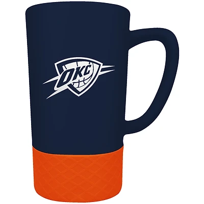 Oklahoma City Thunder Team Logo 16oz. Laser Etched Jump Mug