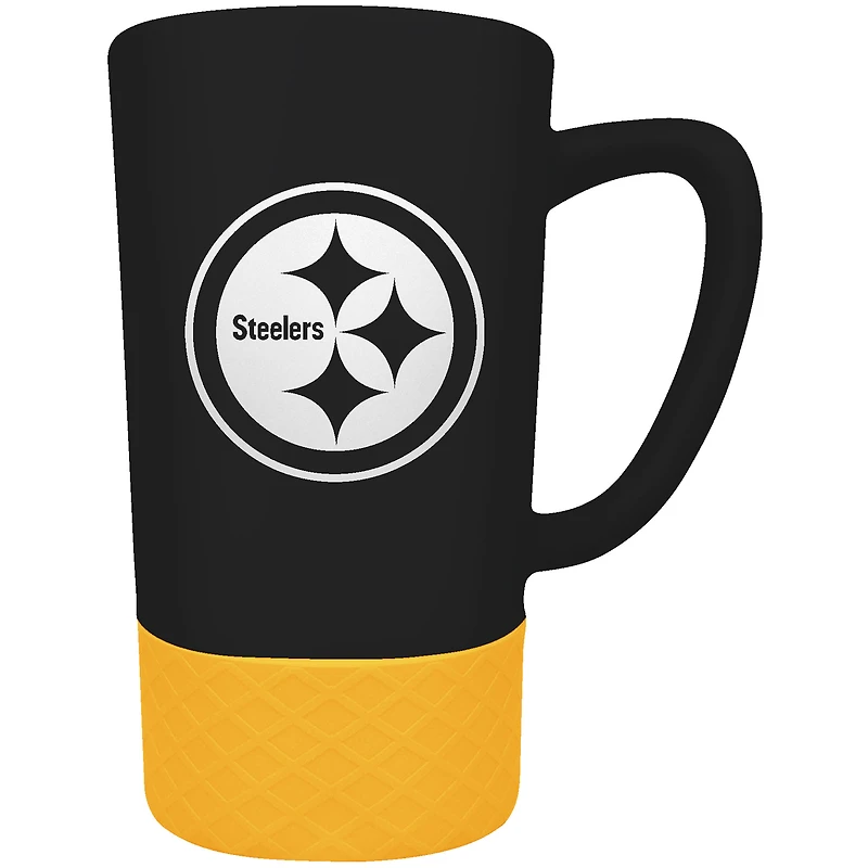Pittsburgh Steelers Team Logo 16oz. Laser Etched Jump Mug