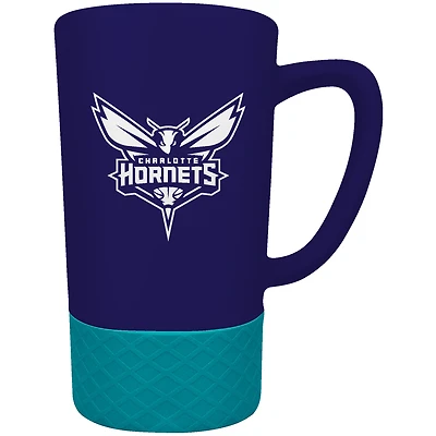 Charlotte Hornets Team Logo 16oz. Laser Etched Jump Mug