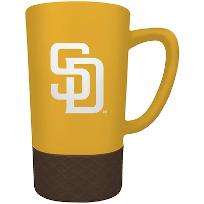San Diego Padres Team Logo 16oz. Laser Etched Jump Mug