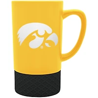 Iowa Hawkeyes Team Logo 16oz. Laser Etched Jump Mug