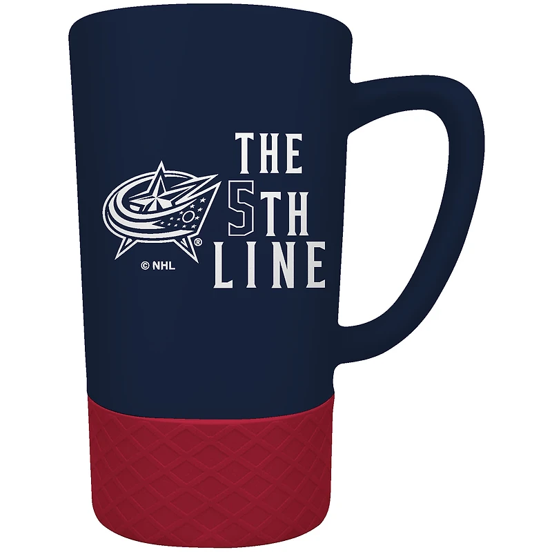 Columbus Blue Jackets Team Logo 16oz. Rally Cry Jump Mug