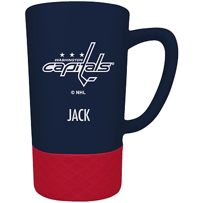 Washington Capitals Team Logo 16oz. Personalized Laser Etched Jump Mug