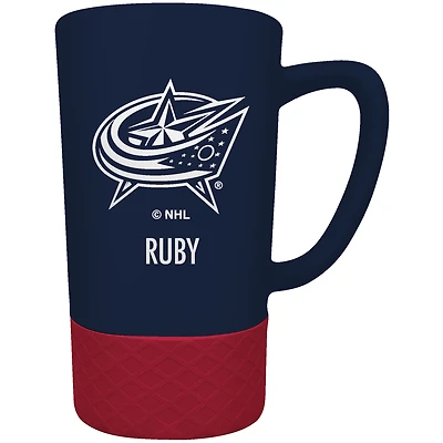 Columbus Blue Jackets Team Logo 16oz. Personalized Laser Etched Jump Mug
