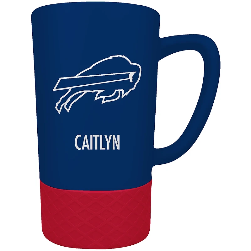 Buffalo Bills Team Logo 16oz. Personalized Laser Etched Jump Mug