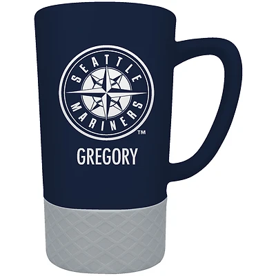 Seattle Mariners Team Logo 16oz. Personalized Laser Etched Jump Mug