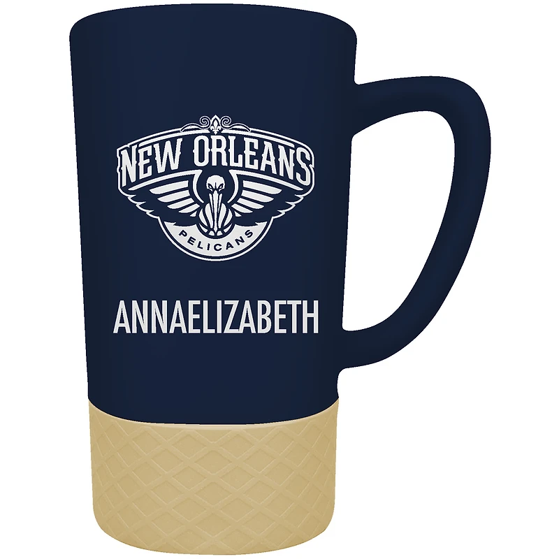 New Orleans Pelicans Team Logo 16oz. Personalized Laser Etched Jump Mug