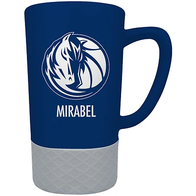 Dallas Mavericks Team Logo 16oz. Personalized Laser Etched Jump Mug