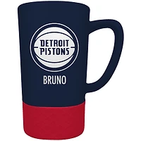 Detroit Pistons Team Logo 16oz. Personalized Laser Etched Jump Mug