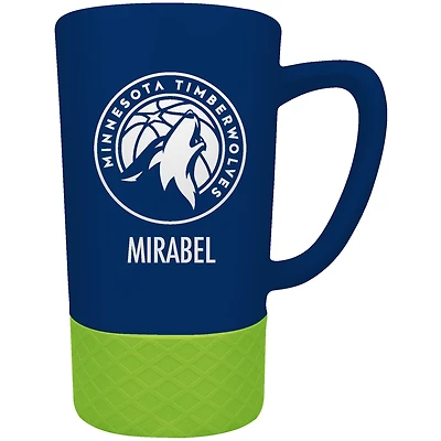 Minnesota Timberwolves Team Logo 16oz. Personalized Laser Etched Jump Mug