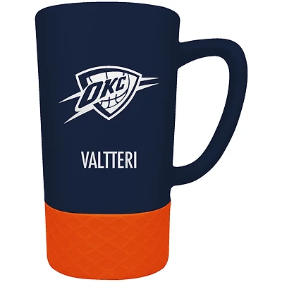 Oklahoma City Thunder Team Logo 16oz. Personalized Laser Etched Jump Mug