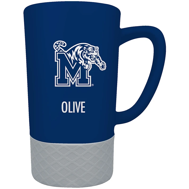Memphis Tigers Team Logo 16oz. Personalized Laser Etched Jump Mug