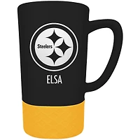 Pittsburgh Steelers Team Logo 16oz. Personalized Laser Etched Jump Mug