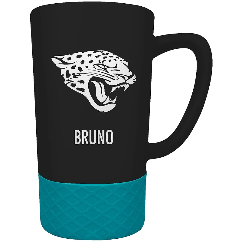 Jacksonville Jaguars Team Logo 16oz. Personalized Laser Etched Jump Mug