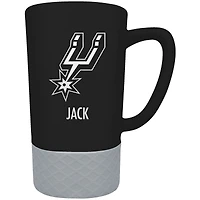 San Antonio Spurs Team Logo 16oz. Personalized Laser Etched Jump Mug