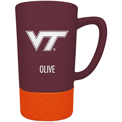 Virginia Tech Hokies Team Logo 16oz. Personalized Laser Etched Jump Mug