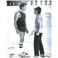 Talia Shire Rocky III Autographed 11" x 14" On the Beach with Rocky Photograph