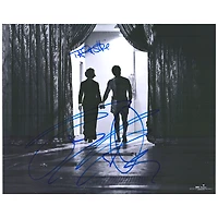 Sylvester Stallone & Talia Shire Rocky Multi-Signed 16" x 20" Black & White Holding Hands with Adrian Photograph