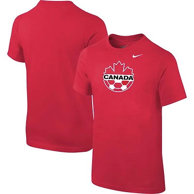 Youth Nike Red Canada Soccer Core Team T-Shirt