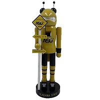 Gold Alabama State Hornets 12'' Rivalry Nutcracker